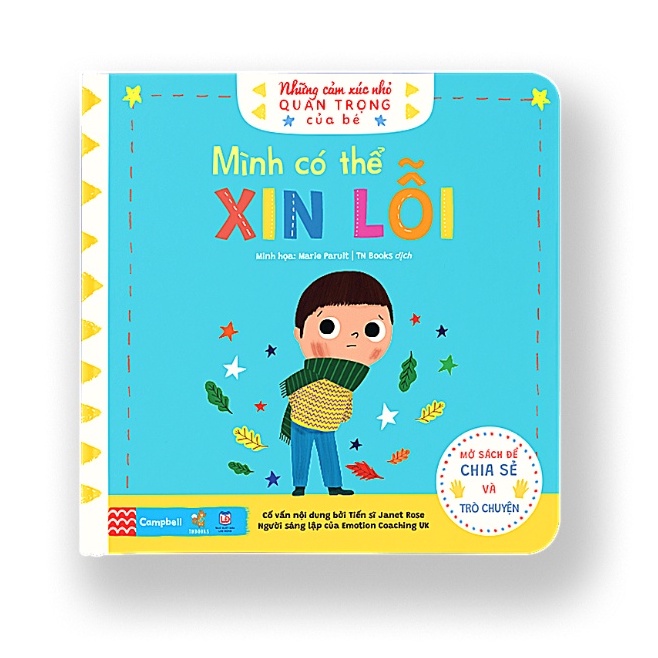 Sách - Những cảm xúc nhỏ quan trọng của bé - Mình có thể xin lỗi ( 0-6 tuổi )