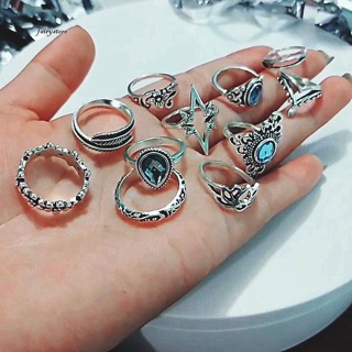 💍 Set nhẫn Boho 11 chiếc 💍