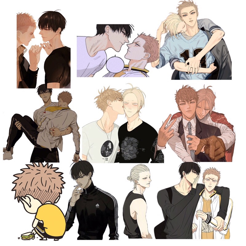 Set 45 sticker 19 Days trang trí sổ tay ,ốp điện thoại, laptop..