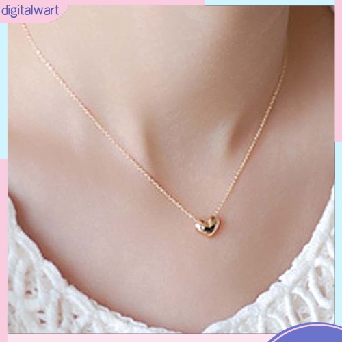 Dây chuyền mặt trái tim nhỏ xinh xắn dễ thương cá tính dành cho nữ