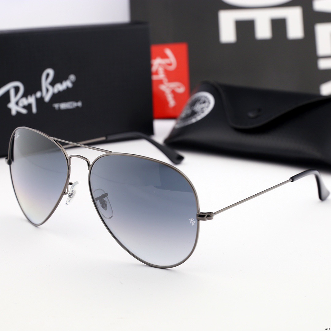 Aviator Ray-Ban_ chính hãng Kính râm 2021 Thời trang Hàn Quốc mới Kính râm nam nữ một mảnh Cặp đôi hợp thời trang Du lịch ngoài trời Kính râm lái xes