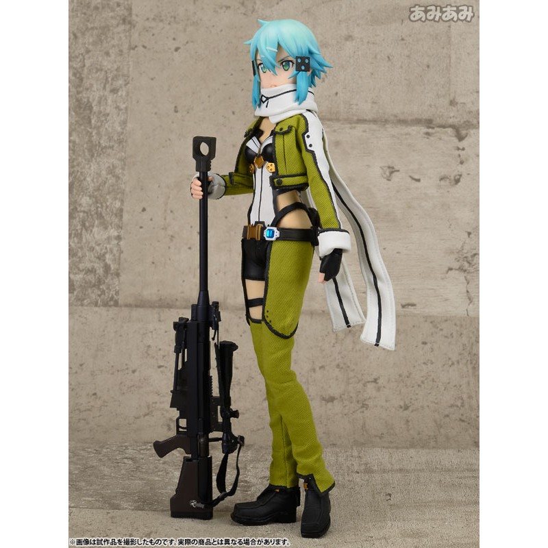 Mô hình Nhật Bản - Sword Art Online II - Sinon - Real Action Heroes (#698) (Medicom Toy)