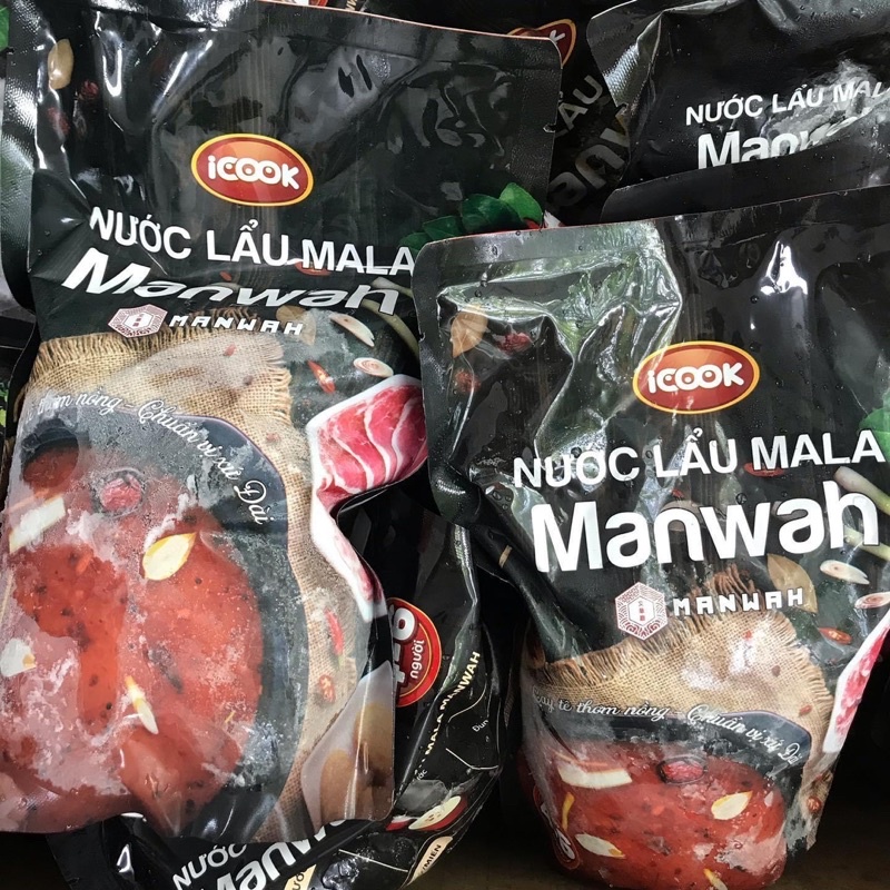 Nước lẩu mala chuẩn Manwah vị cay tê | BigBuy360 - bigbuy360.vn