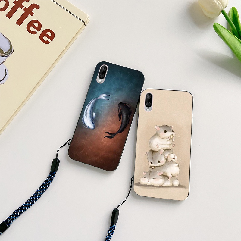 Ốp Điện Thoại Hoạt Hình Có Dây Đeo Cho Wiko View 2 GO Plus 3 Pro Lite View2 View3Lite WIM Lite