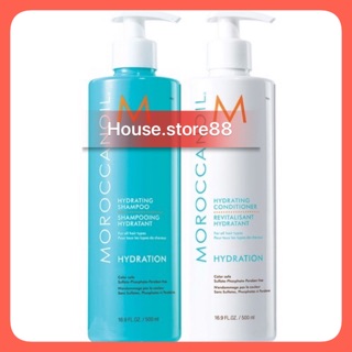 Cặp dầu gội dầu xả dưỡng ẩm phục hồi moroccanoil 500ml