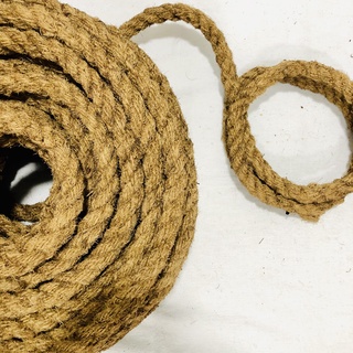 Dây thừng xơ dừa Đường kính 20MM, cuộn 25m dùng để kéo co, trang trí