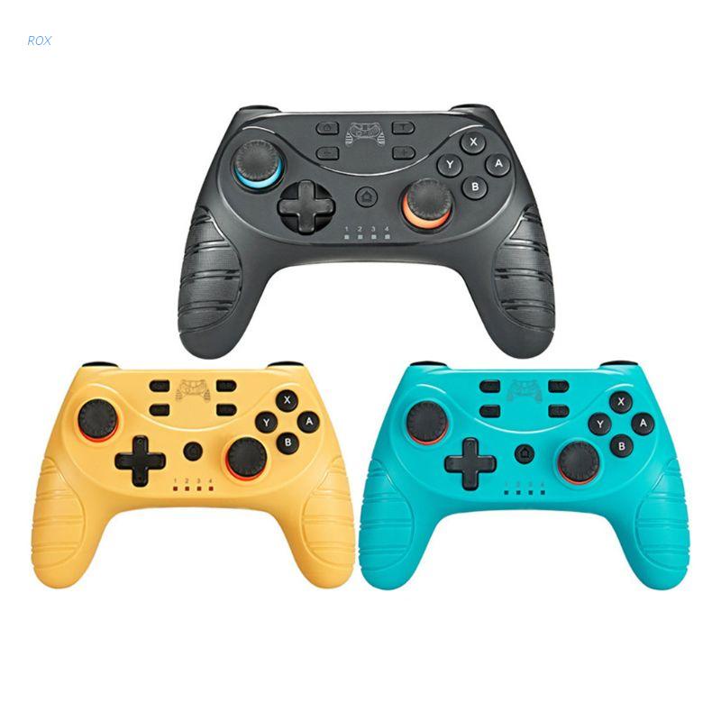 Tay cầm chơi game không dây ROX 6 trục kết nối bluetooth cho Switch Pro / Switch Lite