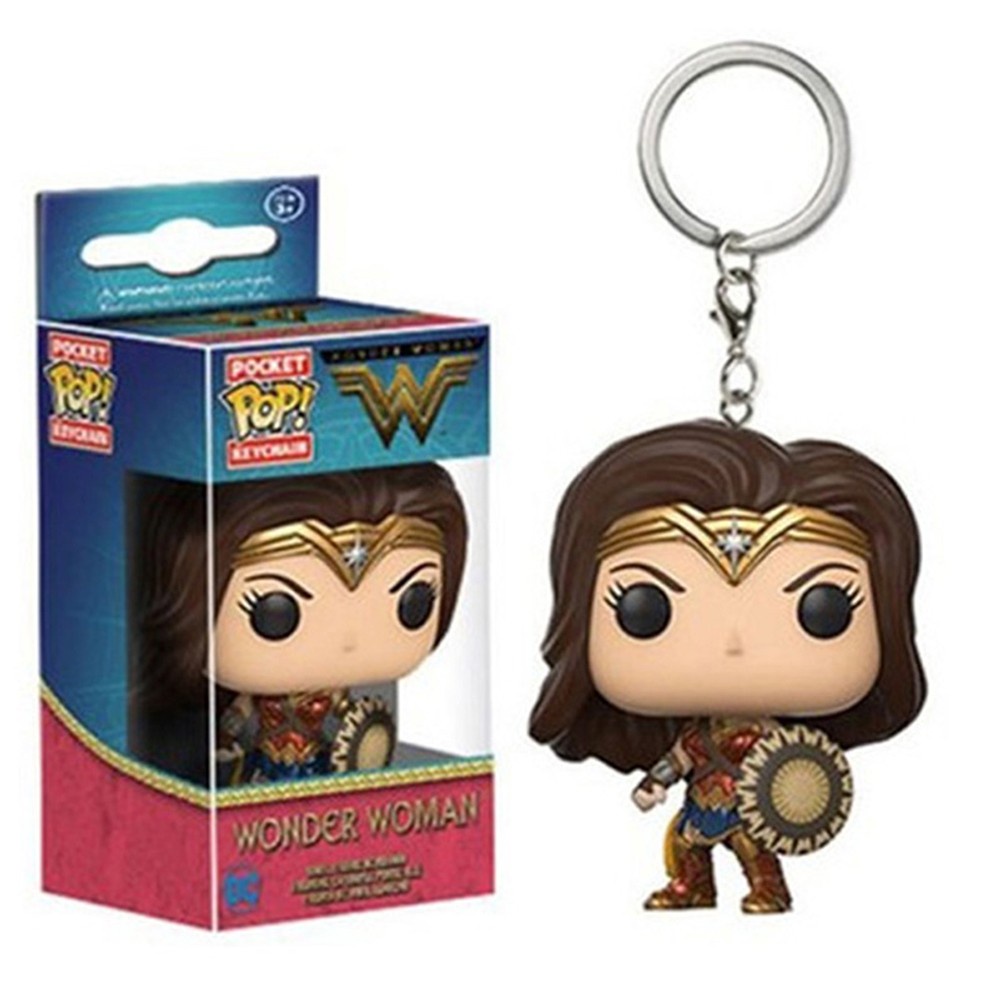 Funko Pop Avengers Keychain IronMan Groot Batman SpiderMan DeadPool Keyring High Quality HOT SALE