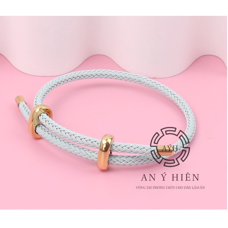 Vòng dây cước xanh dương HongKong cao cấp