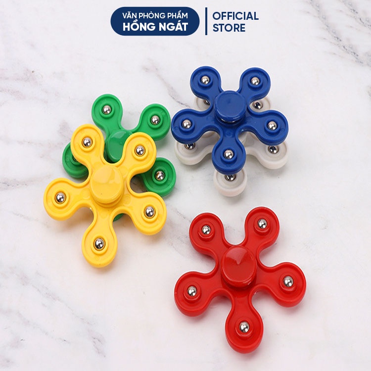 Con quay spinner cho bé, con quay mini 3 cánh bằng nhựa giá rẻ làm quà tặng học sinh DC35