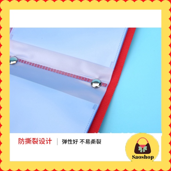 Ví đựng thẻ bằng trong suốt chất PVC 12 ngăn tiện dụng- saoshop