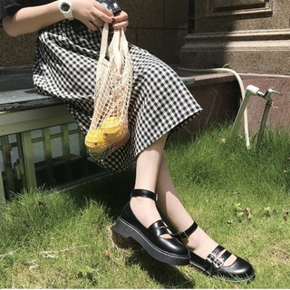 [HÀNG ODER] Giày lolita dây quai và dây buộc