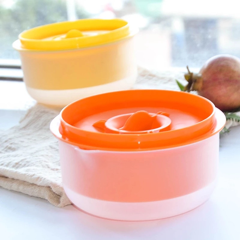 Dụng Cụ Tách Lòng Đỏ Trứng Hai Lớp Bằng Nhựa Cỡ Lớn Kèm Hộp Đựng Cho Nhà Bếp