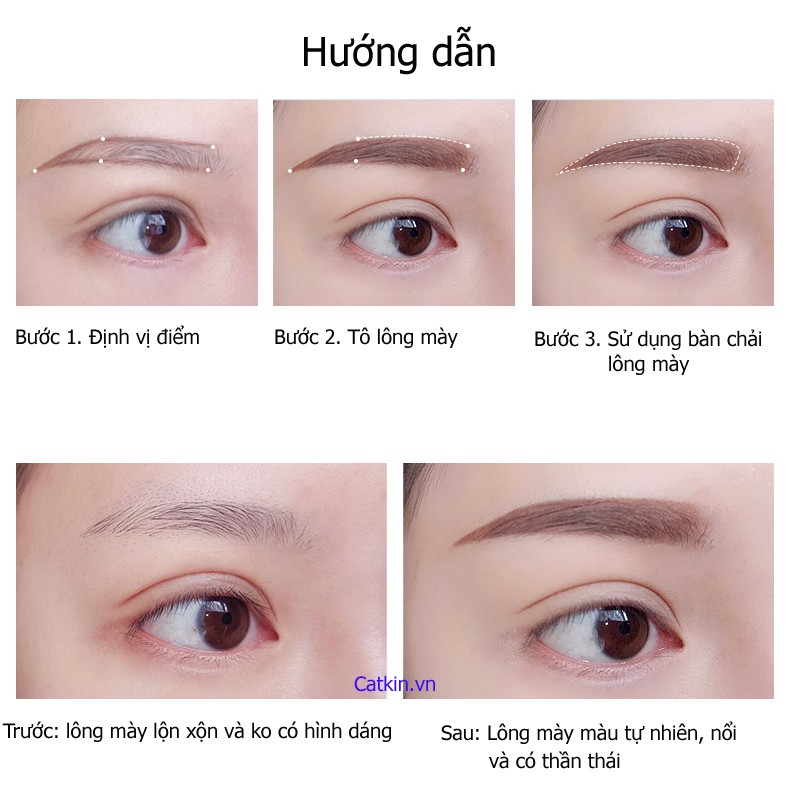 Chì kẻ lông mày nội địa trung Catkin 2021 – Catkin Jade Eyebrow Pencil | BigBuy360 - bigbuy360.vn