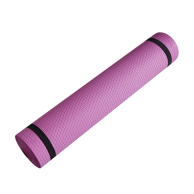 Thảm Yoga Chất Lượng Êm Ái Chống Trượt, Thảm Tập Yoga 1 Lớp Cao Cấp TM06