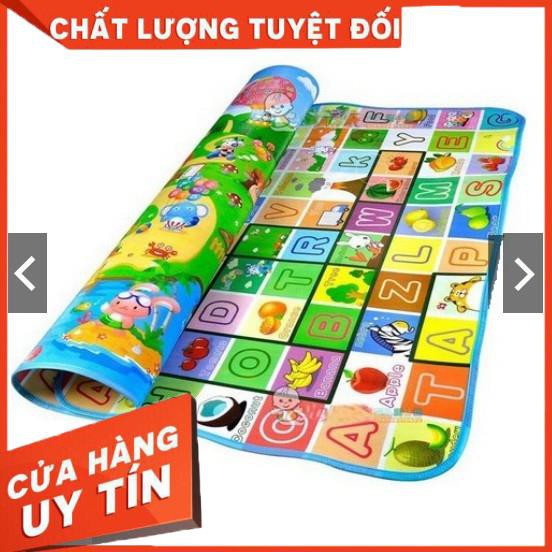 [XẢ KHO+FREE SHIP]  [ SIÊU SALE ]  Chiếu xốp 2 mặt in hình ngộ nghĩnh m6 m8 2m2