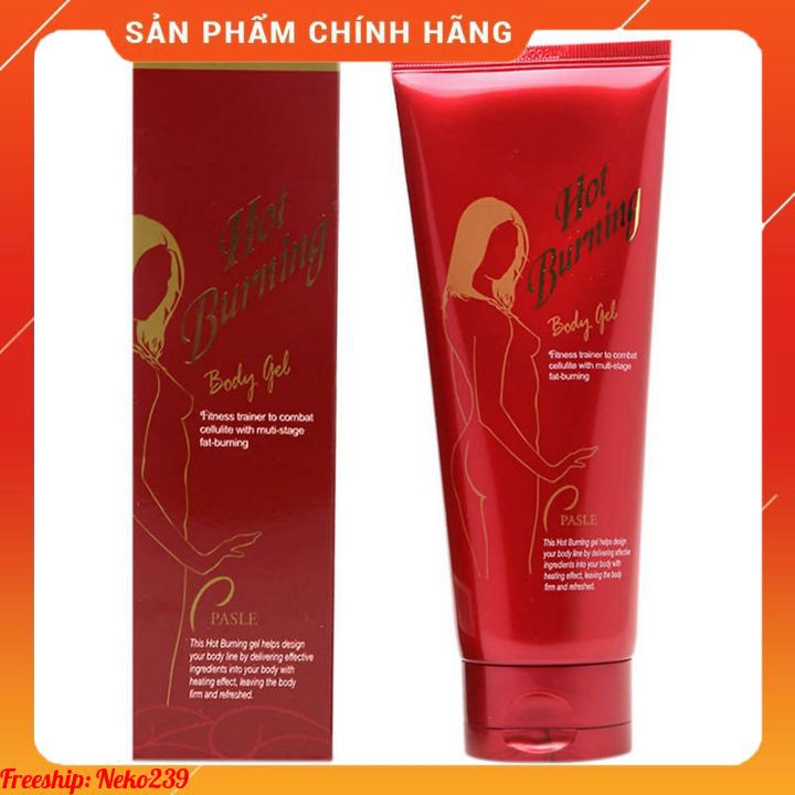Gel Kem Tan Mỡ Massage Pasle Hot Burning Body Gel