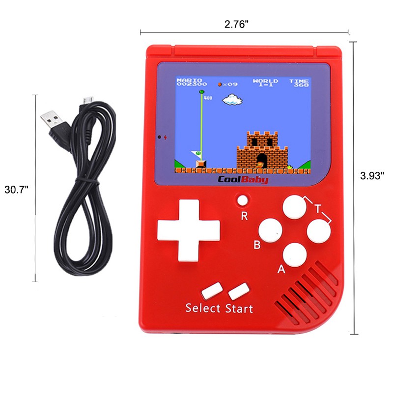 Máy Chơi Game Coolbaby Rs-6 Cầm Tay Màn Hình 8 Bit 2.5 Inch