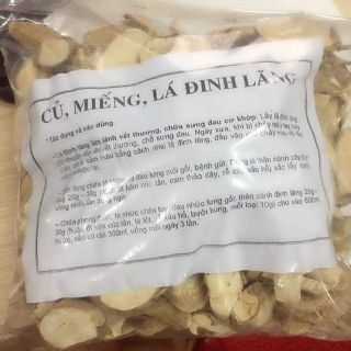 Combo 2kg củ miếng rễ đinh lăng thái lát