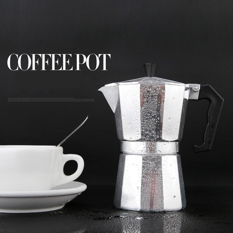 Only HOUSE Ấm Pha Cà Phê Hình Bát Giác Dày Dặn Phong Cách Châu Âu