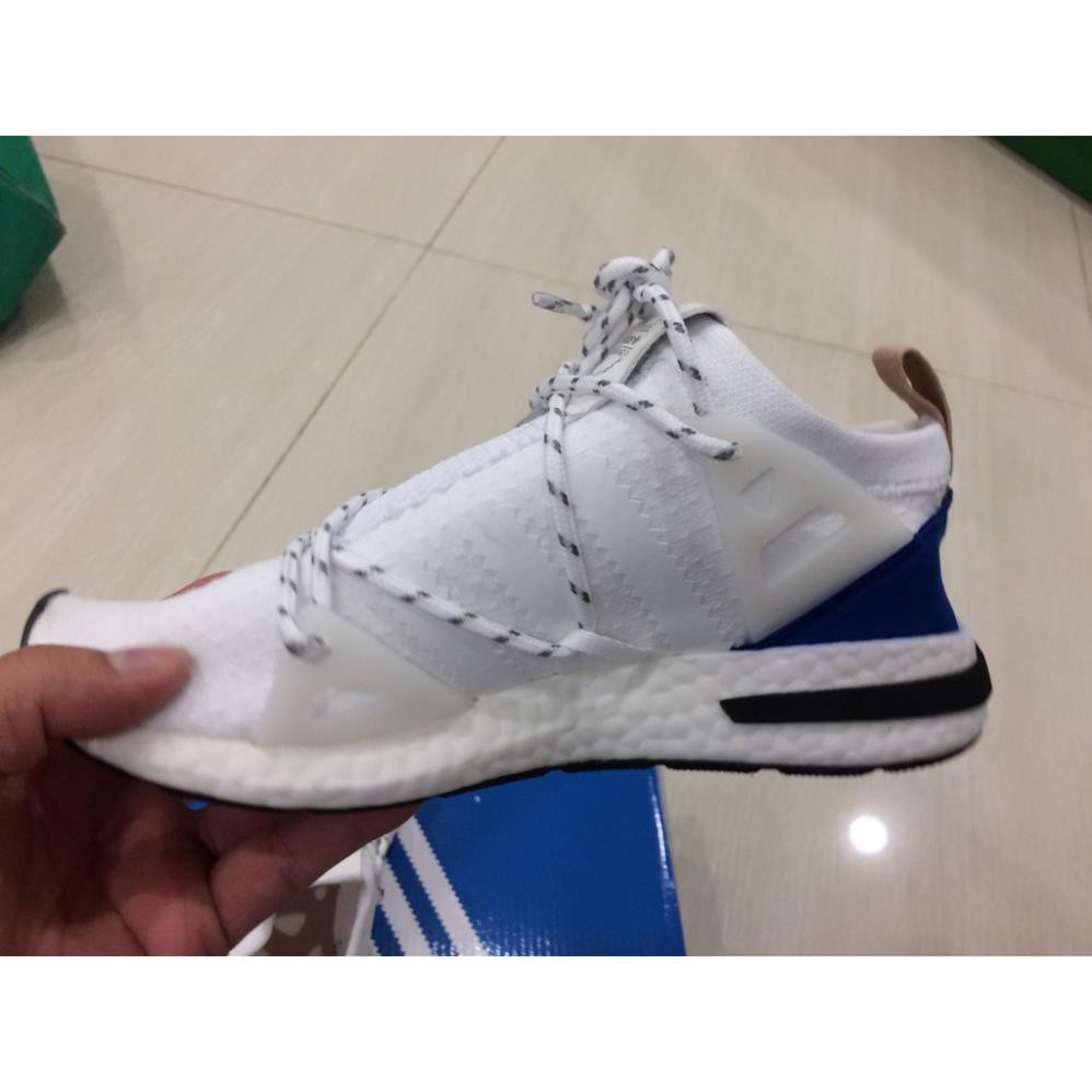 [Chính Hãng] Giày Adidas Arkyn Boost Pink mầu trắng gót xanh . 2020 new . 2020 ️🥇 New B new Xịn ::p new 🌐 :)