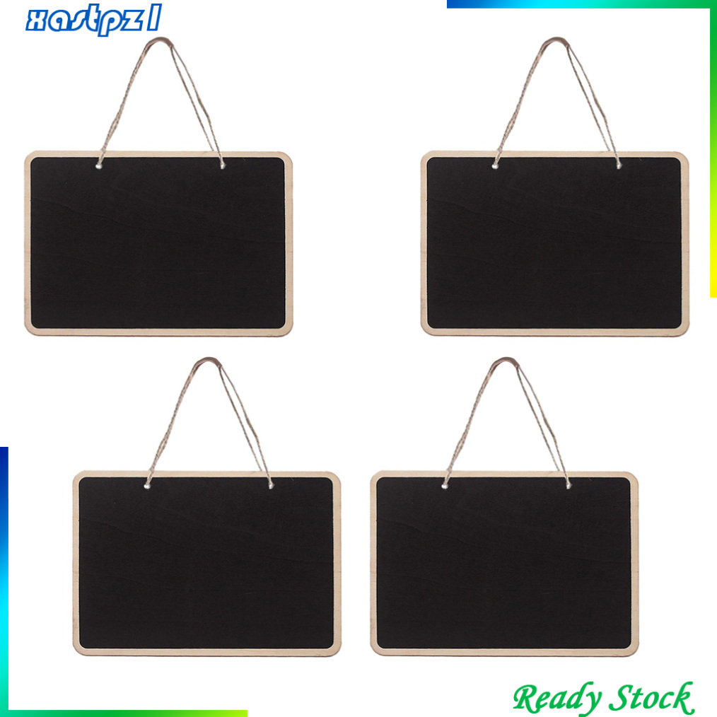 Bộ 4 Bảng Đen Viết Phấn Bằng Gỗ # 1