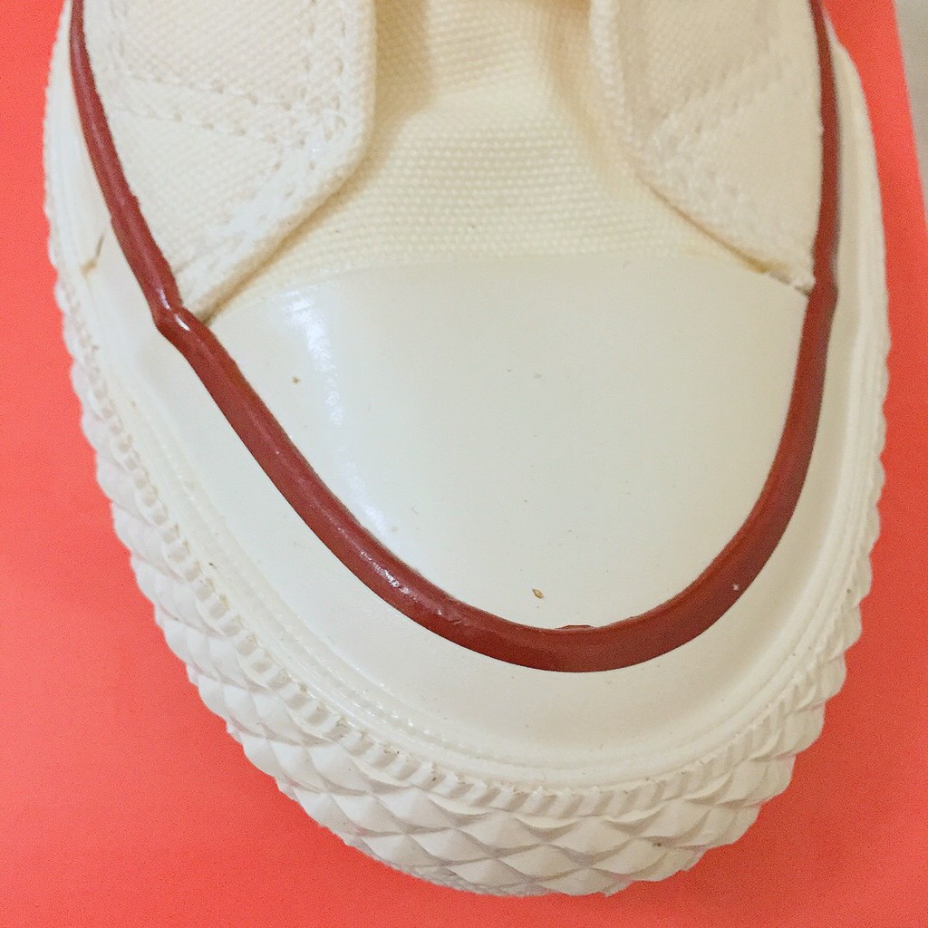 Giày thể thao nam nữ 1970s cao cổ trắng kem, đế cao màu kem, mũi giày bóng | BigBuy360 - bigbuy360.vn