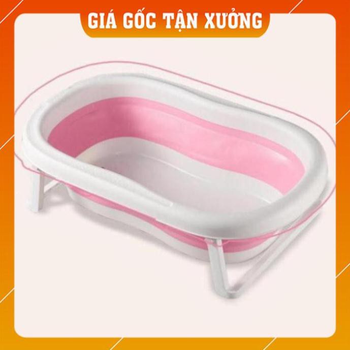 [FREE SHIP - HÀNG CHUẨN] CHẬU TẮM GẤP GỌN TRẺ EM - ĐA NĂNG - TIẾT KIỆM DIỆN TÍCH - CẢM BIẾN HIỂN THỊ NHIỆT ĐỘ