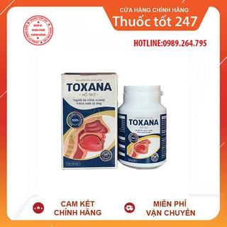 Toxana- Hỗ trợ điều trị viêm xoang, viêm mũi dị ứng