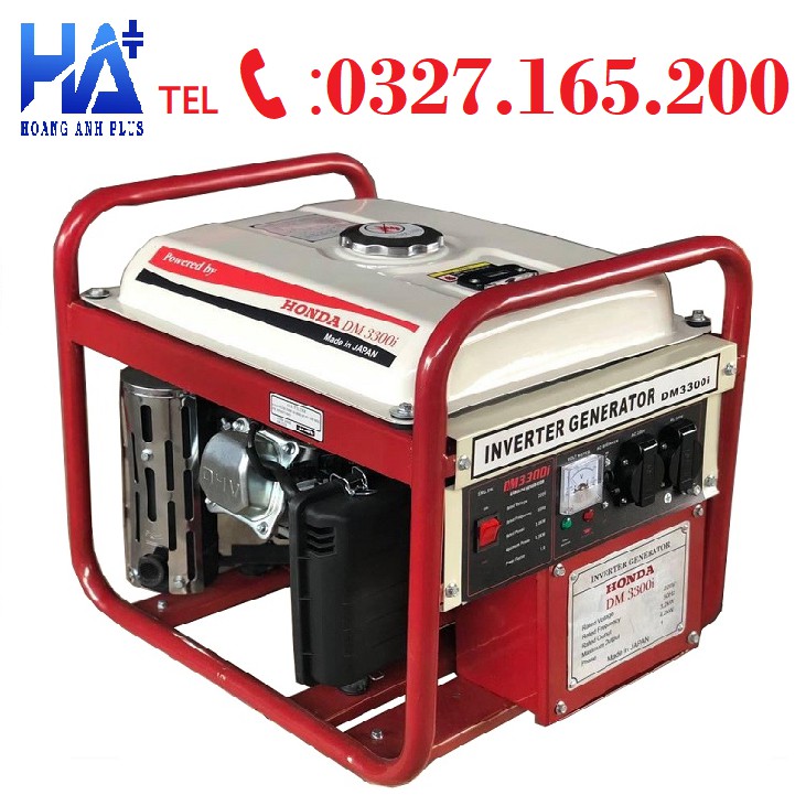 Máy Phát Điện Honda Chạy Xăng 3.3Kw DM3300i Inverter