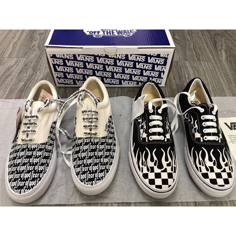 GIẦY ERA CHECKERBOARD LỬA (36-43)