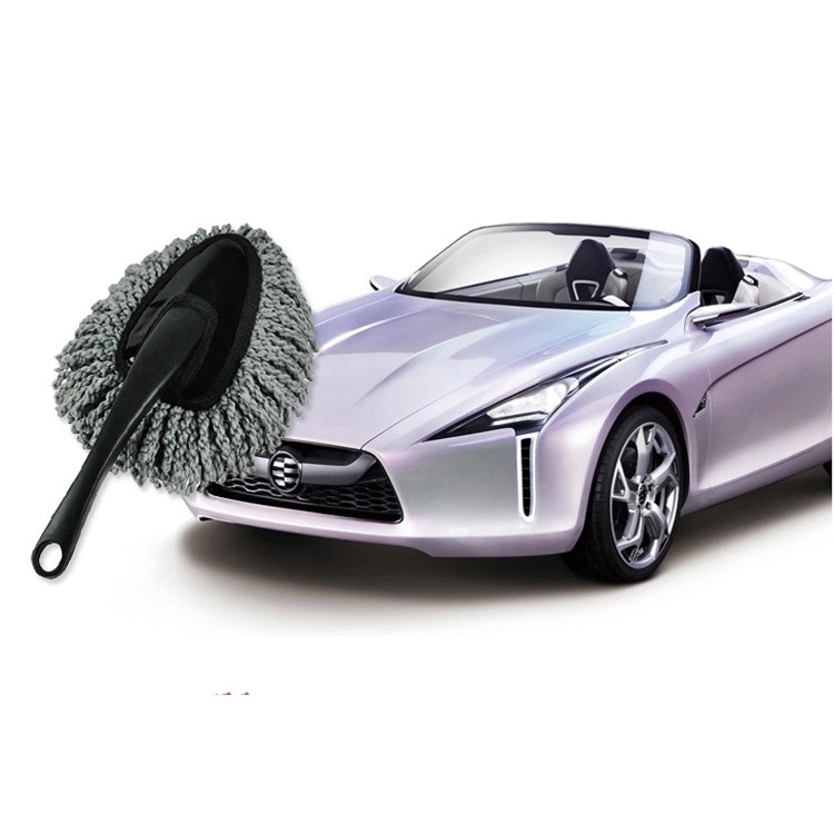 Chổi lau xe ô tô sợi siêu mịn, chổi lông gà quét bụi bàn ghế, văn phòng gia đình, chất liệu microfiber
