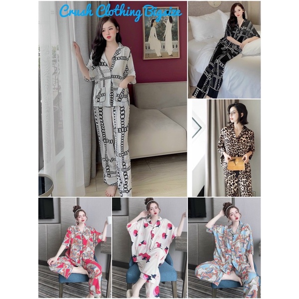 [Mẫu Cánh Dơi] Pyjama Đồ Bộ Bigsize 40-100kg Diện cực Đẹp Chất lụa Nhật Cao Cấp