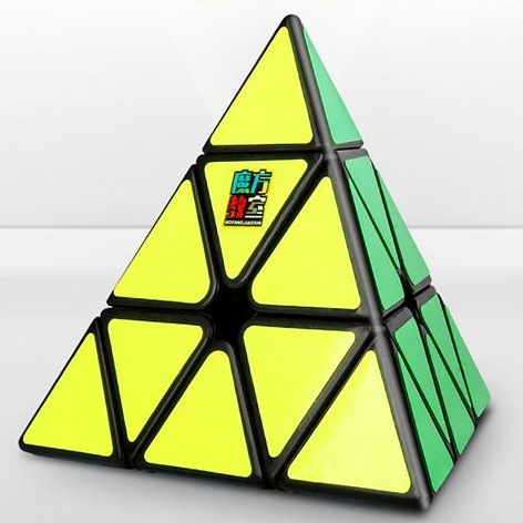 Rubik Pyraminx Stickerless MoYu MeiLong MFJS Pyramid Tam Giác