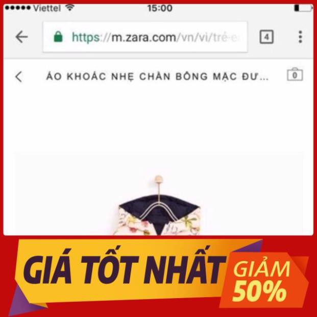 Áo khoác phao hai mặt zara bé gái xuất xịn_nguyên chip _ Giá Bán Sỉ Lẻ (Giá sỉ)