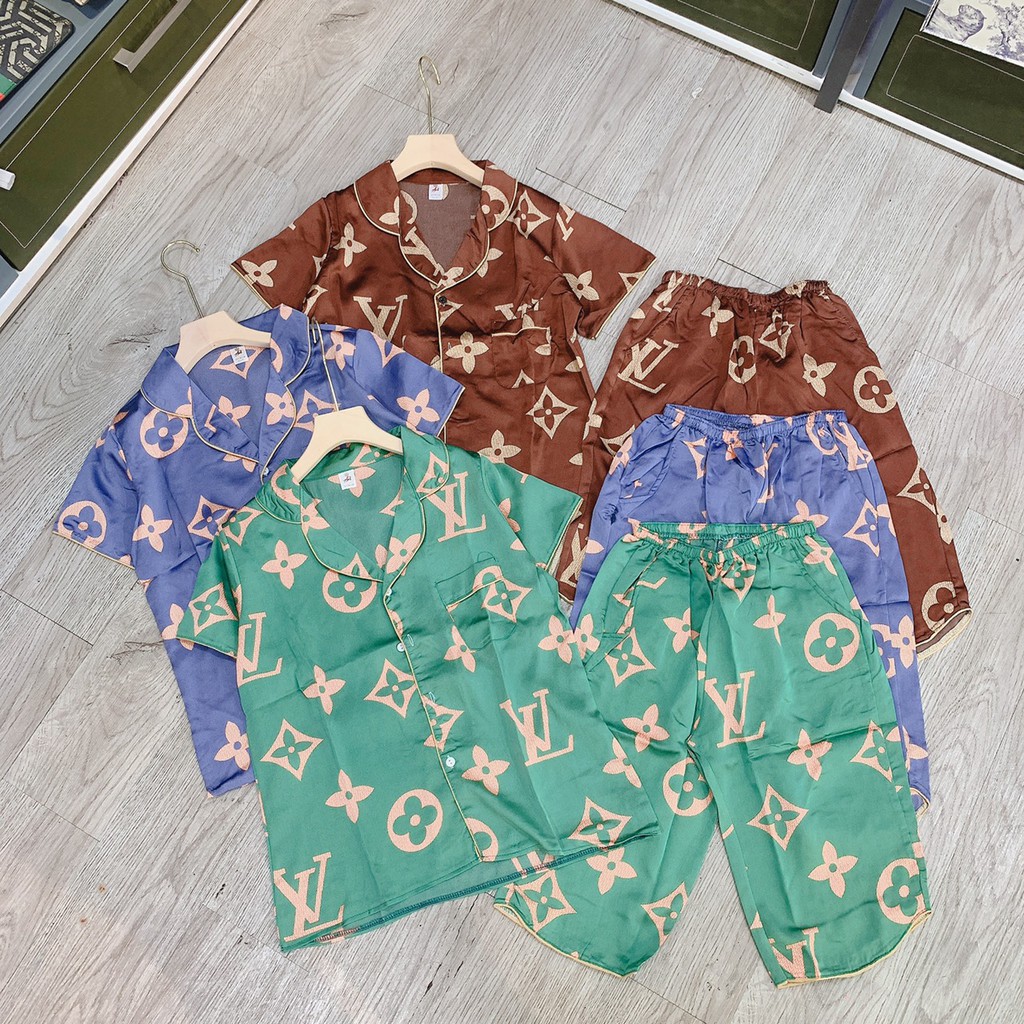 Bộ đồ lụa ngủ xả [ảnh thật] | BigBuy360 - bigbuy360.vn