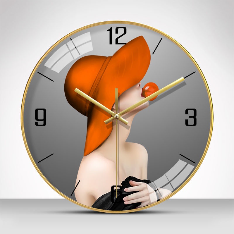 Đồng hồ bóng tối phong cảnh sang trọng ánh sáng bắc âu