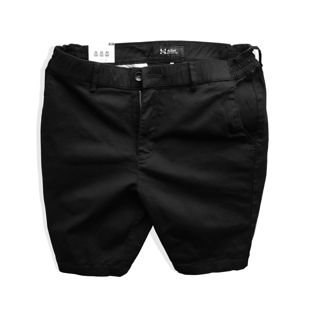 Quần Short Kaki Nam H-ZET - Form Slim Fit Mặc Trên Gối - SHORT KK 03