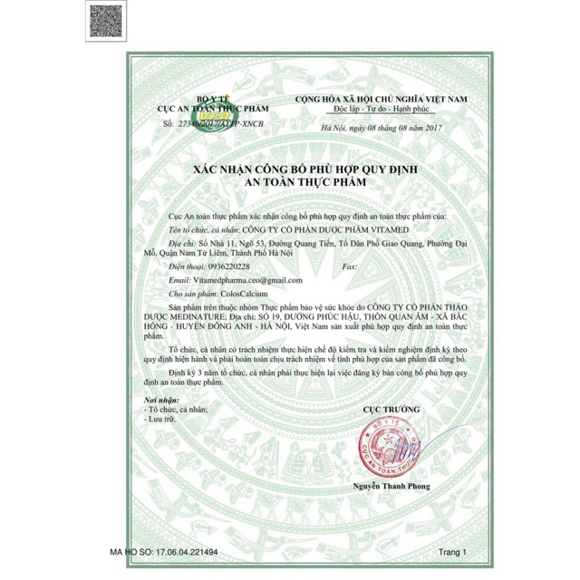 02 Canxi Hữu Cơ Coloscalcium Plus - chứa vitamin D3 và MK7 | BigBuy360 - bigbuy360.vn