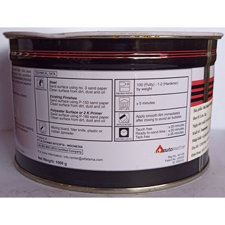 Tặng Dao Nhựa, Matít (bột trét) Morolac Polyester Putty 3.5Kg
