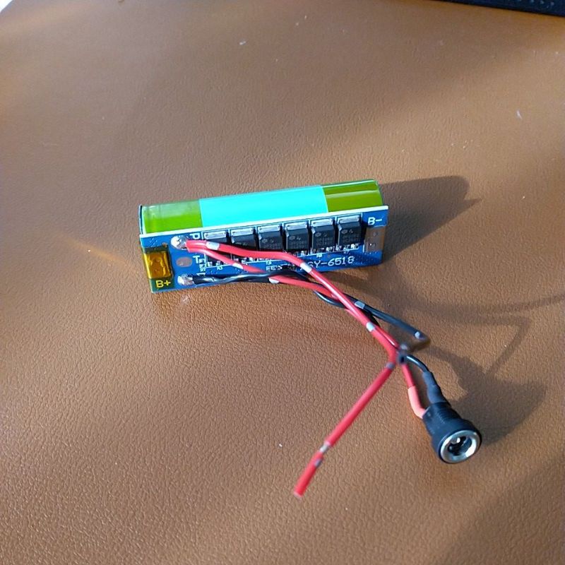 Pin 1S - 2.5A - xả 15A cell Samsung 25R, cho khoan, tools 4.8V.