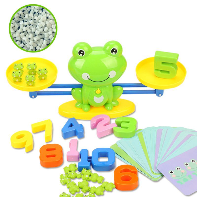 WMMB Cool Math Game, Frog Balance Counting Toys for Boys &amp; Girls Educational Number Toy Fun Children's Gift STEM Learning Age 3+