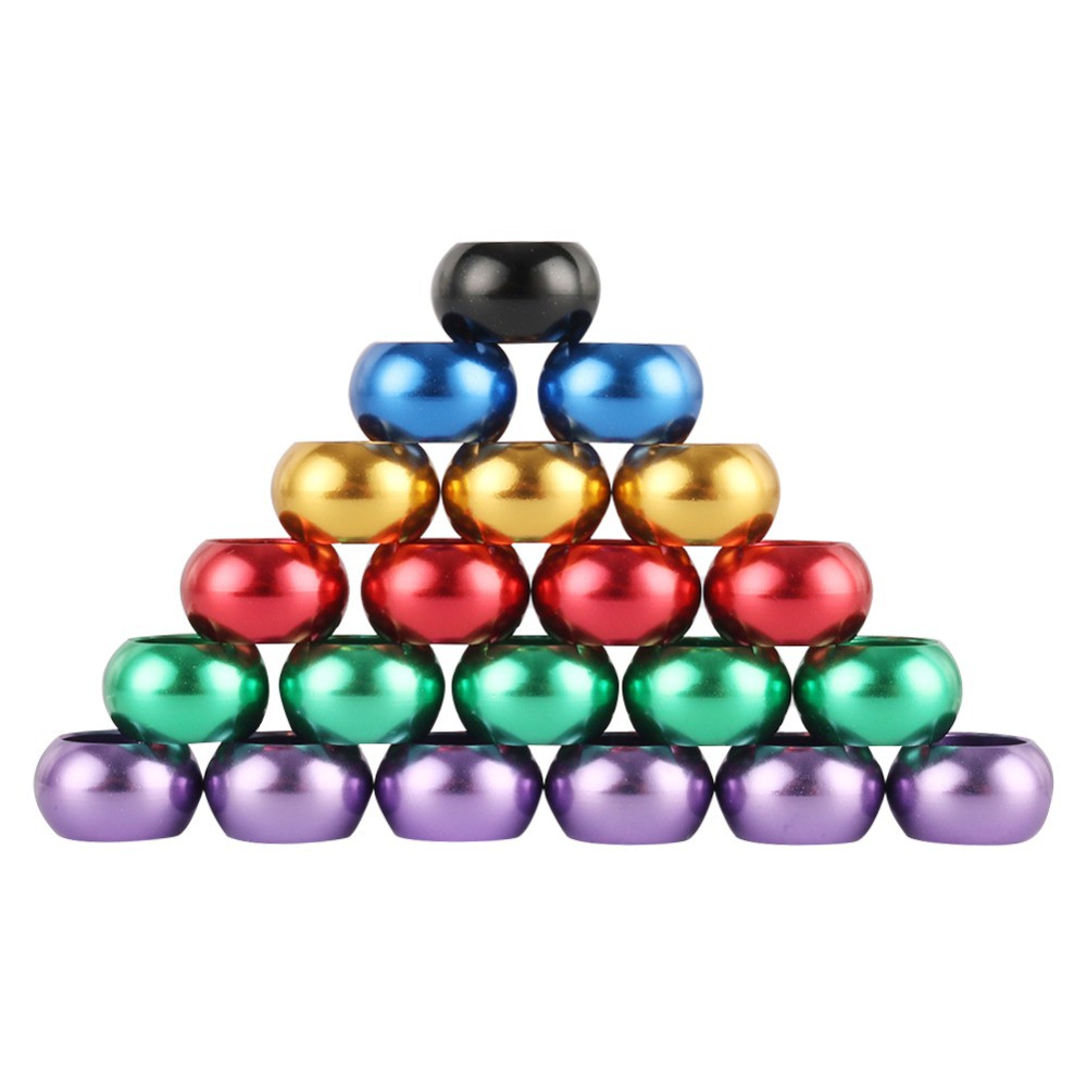 10 vòng nhôm đeo chân nhận dạng chim 8mm/10mm tiện dụng