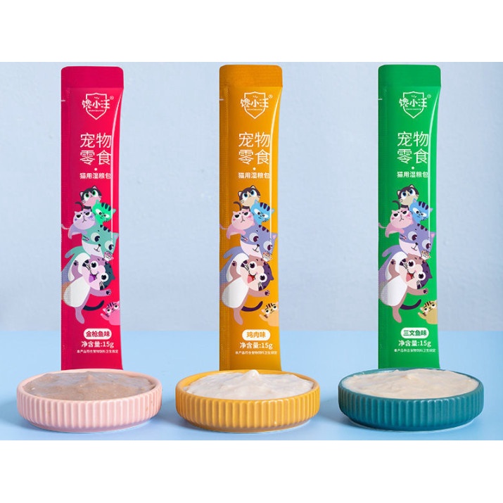 [HCM] Súp thưởng Ciao cung cấp đầy đủ dinh dưỡng dành cho mèo, cho thú cưng 15gr/thanh