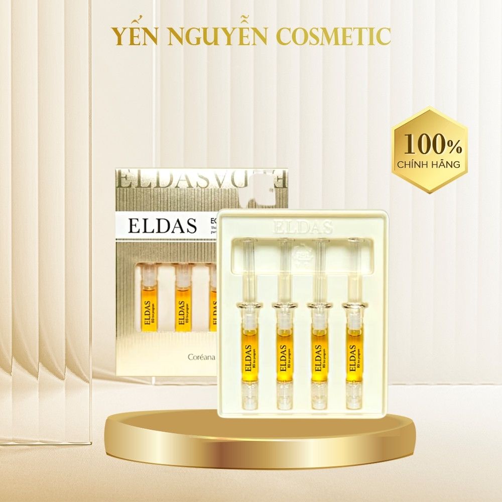 Siêu tinh chất vàng 24k +collagen Eldas (1 ống)