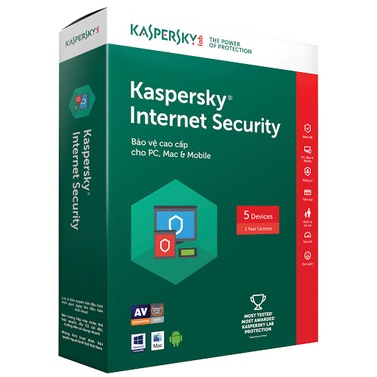 Kaspersky Internet Security - 5PC/1Năm