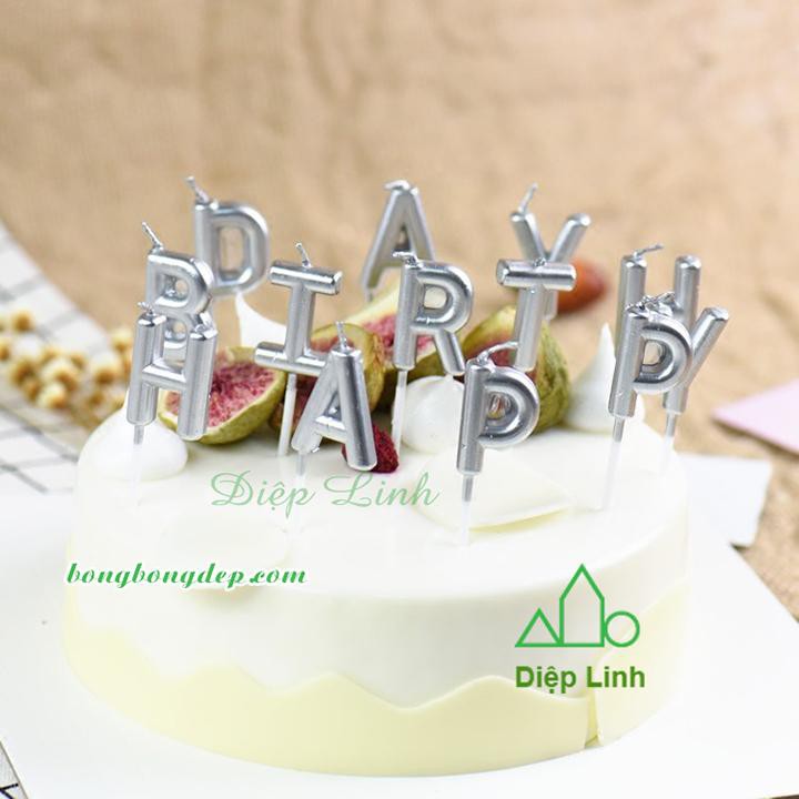 Bộ nến sinh nhật 13 chữ Happy Birthday