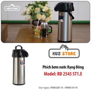 PHÍCH ĐỰNG NƯỚC NÓNG RẠNG ĐÔNG RD 2545 ST1.E