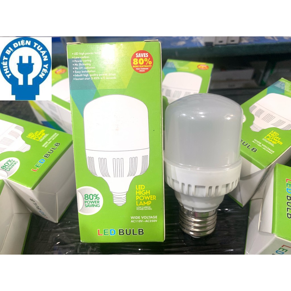 Bóng Búp Trụ Led Búp Trụ Bulb Kín Đui Vặn Chống Nước Tiết Kiệm Điện Siêu SánG