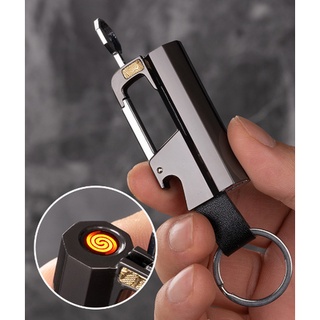 móc chìa khóa quẹt điện 3 trong 1